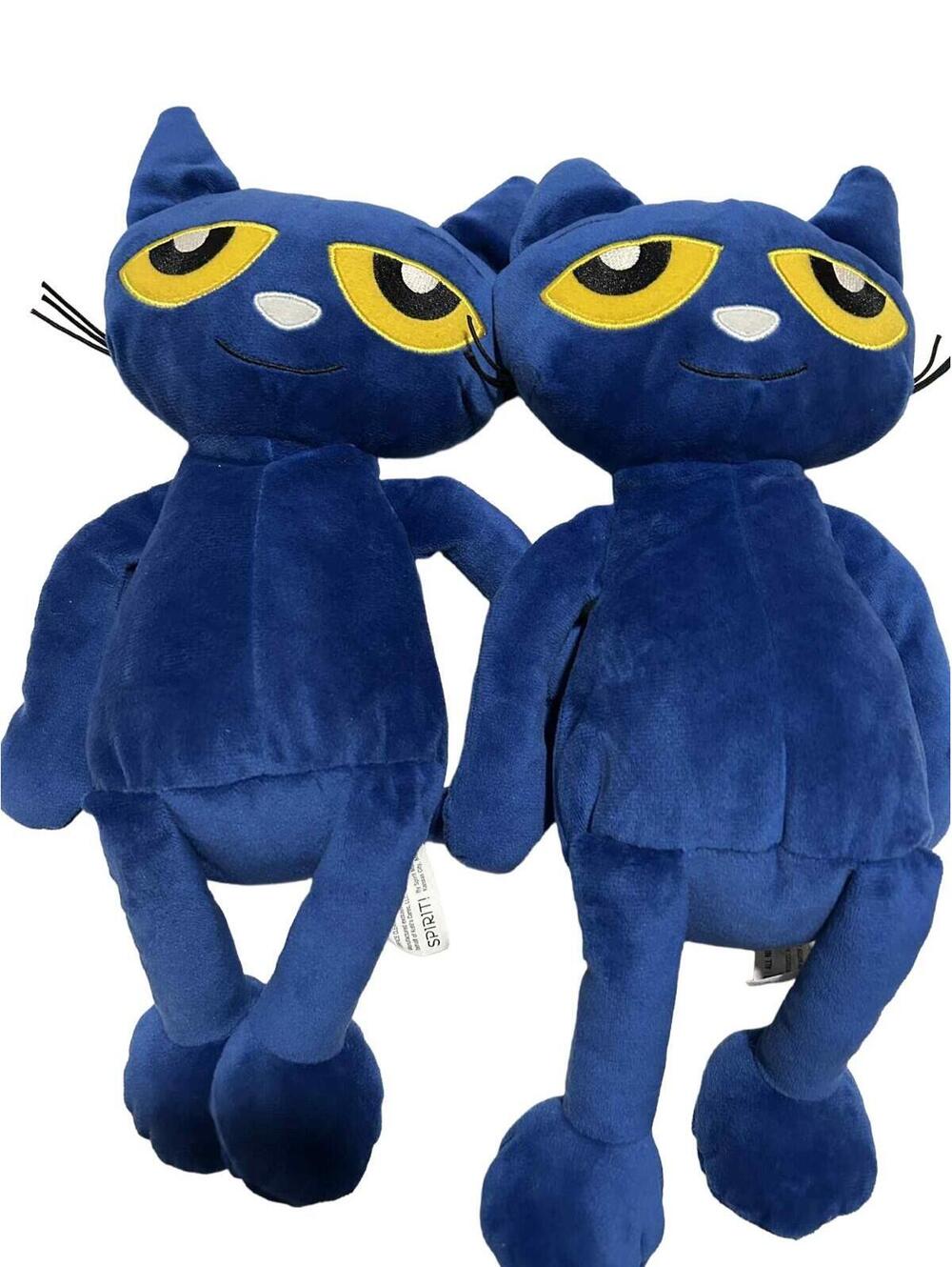 Kohl's Cares Pete the Cat 14" (2) plush toys from best selling book James Dean